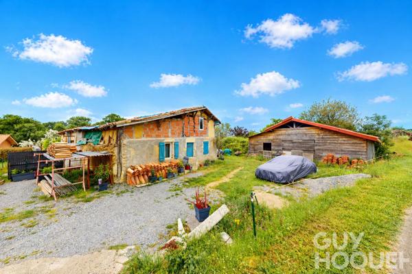 Maison de campagne à rénover avec 1,3 ha