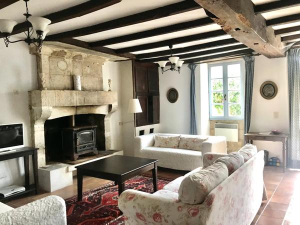 Belle maison de campagne avec maison d'amis et piscine
