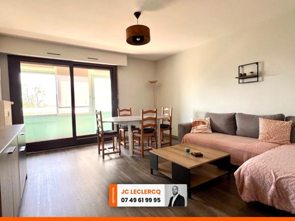 APPARTEMENT 2 CHAMBRES ET GARAGE PRIVATIF