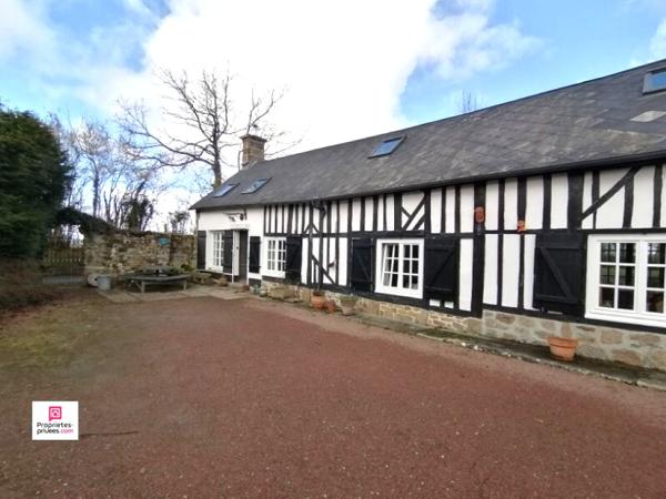 RANES (61) Longère Normande à colombages ( vendue entièrement meublée et équipée), 135 m2 environ, 6 pièces, 3 (possible 4) chambres, PRIX  241 500 , honoraires 5% inclus à la charge de l'acquéreur soit 230 000 hors honoraires