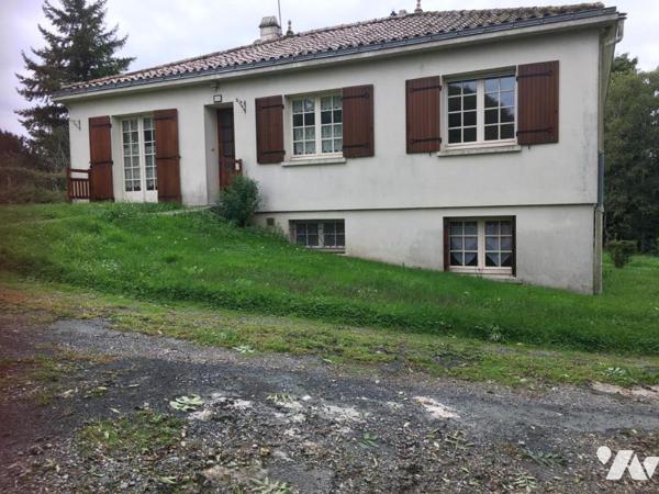 PAVLLON SUR SOUS-SOL AVEC BEAU TERRAIN