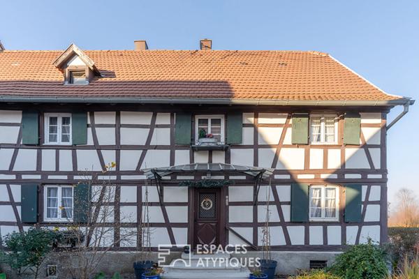 Charmante maison alsacienne rénovée