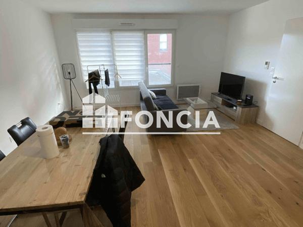 Location Appartement 2 pièces 43.2 m² - 28 RUE ANGELA DAVIS D17 Lens 62300