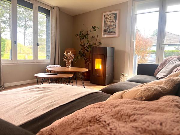 Plain pied  Merlimont 83 m²  2 chambres - garage