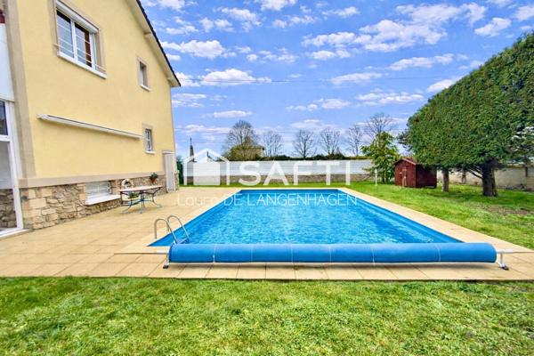 Maison de ville avec piscine