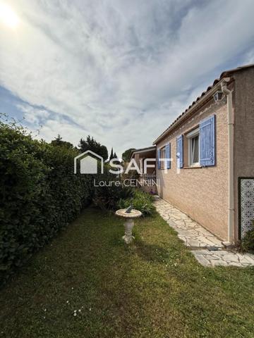 Maison de plain pied avec appartement indépendant.