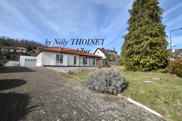 La Roche-Blanche (63670) Dépt.63, LA ROCHE BLANCHE, MAISON de plain pied, 94m2, véranda, garage, terrasse et terrain de 1233 m2