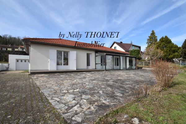 La Roche-Blanche (63670) Dépt.63, LA ROCHE BLANCHE, MAISON de plain pied, 94m2, véranda, garage, terrasse et terrain de 1233 m2