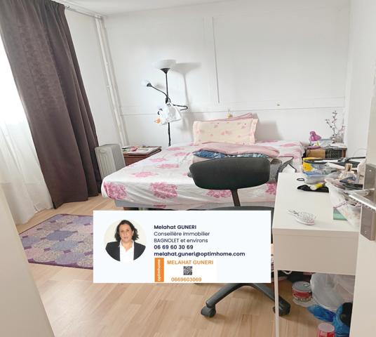 Appartement Bagnolet à vendre 3 pièces 71 m2 + place de parking  195 000€