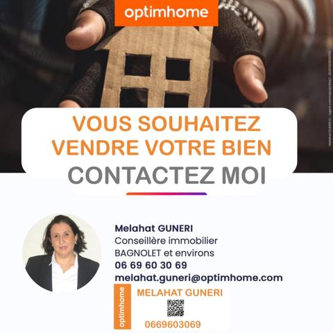 Appartement Bagnolet à vendre 3 pièces 71 m2 + place de parking  195 000€