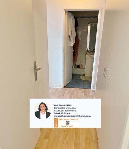 Appartement Bagnolet à vendre 3 pièces 71 m2 + place de parking  195 000€