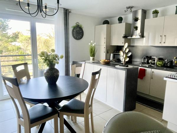 Merville-Franceville - Appartement 3 pièces en parfait état vendu loué