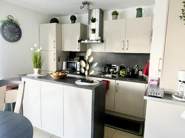 Merville-Franceville - Appartement 3 pièces en parfait état vendu loué