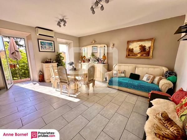 Appartement 3 pièces 60 m2,  2 balcons, 2 parkings privatifs, sans charges de copropriété