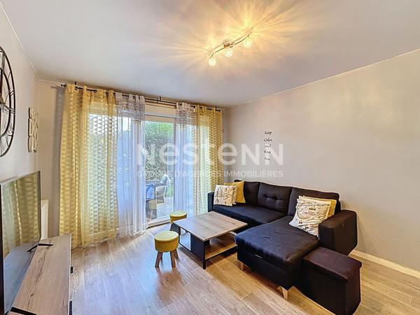 A vendre appartement 3 pièces avec double jardin dans secteur calme et pavillonnaire proche des transports et des commodités