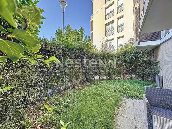 A vendre appartement 3 pièces avec double jardin dans secteur calme et pavillonnaire proche des transports et des commodités