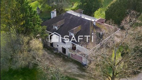 Propriété en pierre avec parc exceptionnel de 4,2 hectares au cœur de Nersac