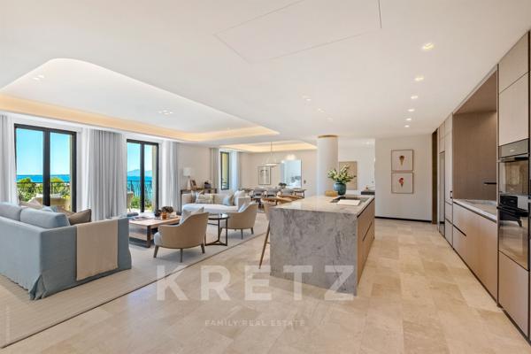 CAP D'ANTIBES : 5 PIECES DE PRESTIGE VUE MER