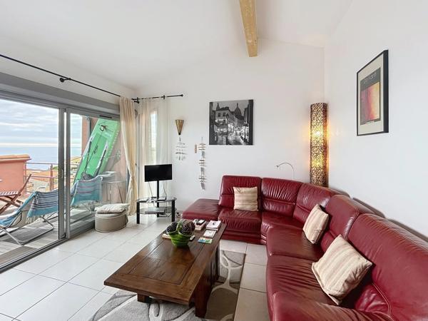 SUPERBE APPARTEMENT T3 AVEC VUE MER, CERBERE