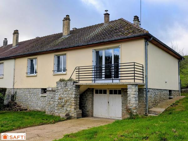 Pavillon de 85 m² sur sous-sol complet - à rénover - emplacement privilégié