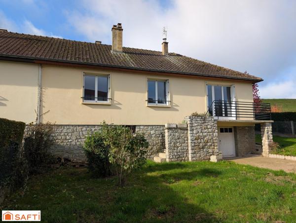 Pavillon de 85 m² sur sous-sol complet - à rénover - emplacement privilégié