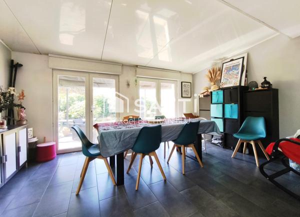 Appartement de plain-pied avec grand jardin, esprit maison
