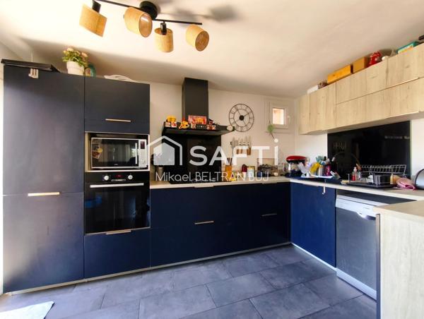 Appartement de plain-pied avec grand jardin, esprit maison