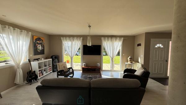 Superbe maison contemporaine de 2011 à Bouquetot (5 min de Bourg-Achard)