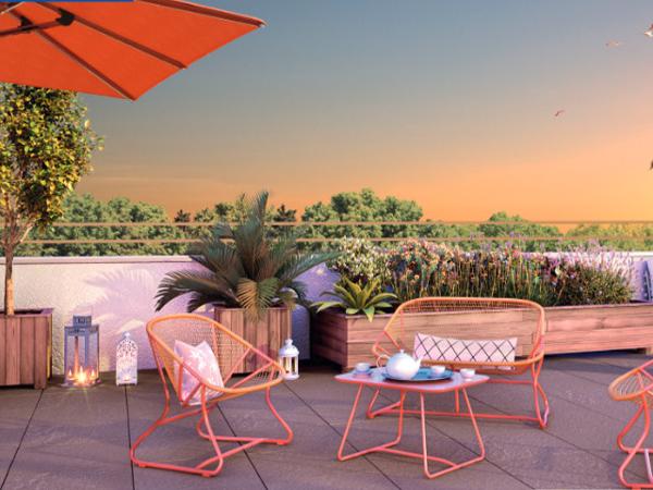 Puilboreau (17138) T3 DERNIER ETAGE DE 71 M2 AVEC GRANDE TERRASSE