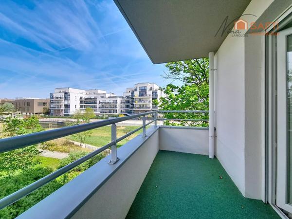 Appartement 3 pièces 61m² avec  balcon