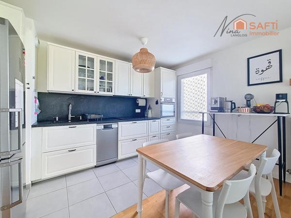 Appartement 3 pièces 61m² avec  balcon