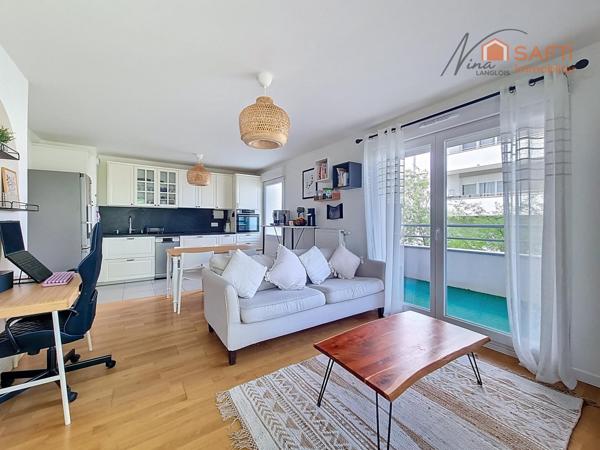 Appartement 3 pièces 61m² avec  balcon