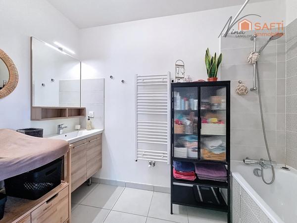 Appartement 3 pièces 61m² avec  balcon