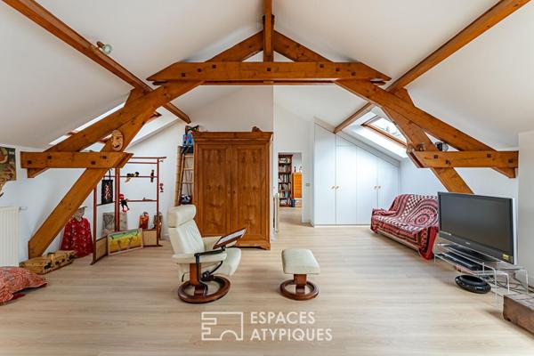 Maison familiale confidentielle au coeur d’une villa privée de Boulogne