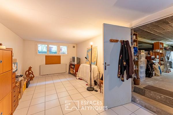 Maison familiale confidentielle au coeur d’une villa privée de Boulogne