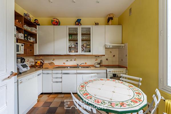 Maison familiale confidentielle au coeur d’une villa privée de Boulogne