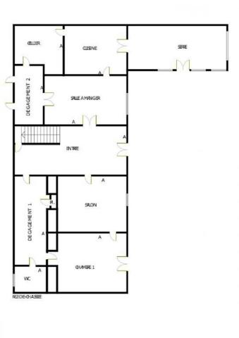 Maison de maître coeur de village