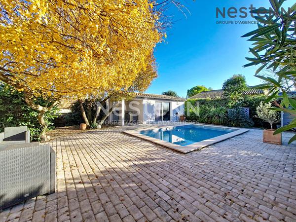 3 Maisons indépendantes au coeur d'un grand terrain verdoyant à Sommières