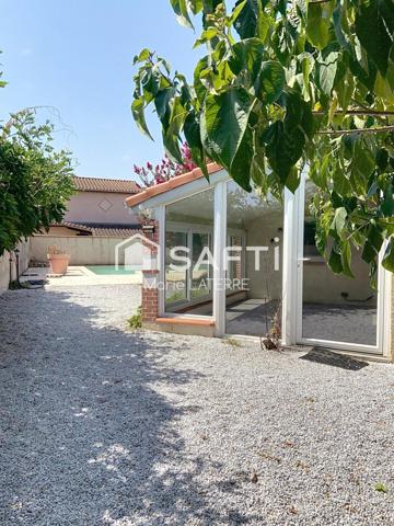 Le combo parfait : quartier très prisé à Colomiers, maison lumineuse et moments de détente assurés : préparez vos valises :)