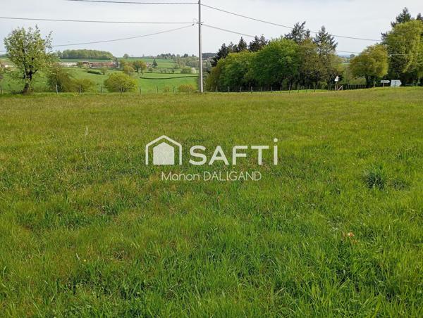 Terrain constructible de 1 010 m2