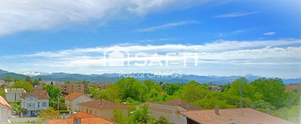 Appartement T3 meublé avec cave, garage - Vue sur les Pyrénées