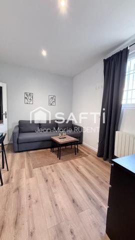 T1 16m2 neuf + parking - rénové, exceptionnel.