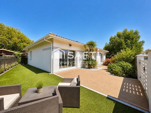 Maison récente de 108m2, beau jardin paysagé avec jacuzzi