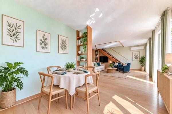 T5 DUPLEX DE 136 M² – DERNIER ÉTAGE – DEUX TERRASSES – LYON 3E