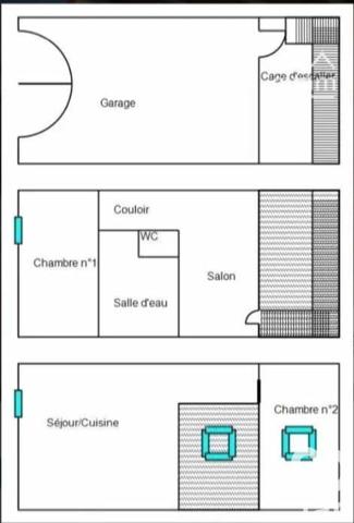 Maison à vendre 3 pièces 90 m² Coursan