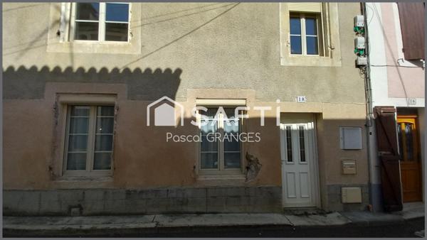 Maison en pierre 130m2, 3 chambres, jardin, garage