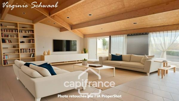 SAINT CRICQ CHALOSSE (40), Maison familiale de plain-pied avec étang sur 1 hectare de terrain en Chalosse