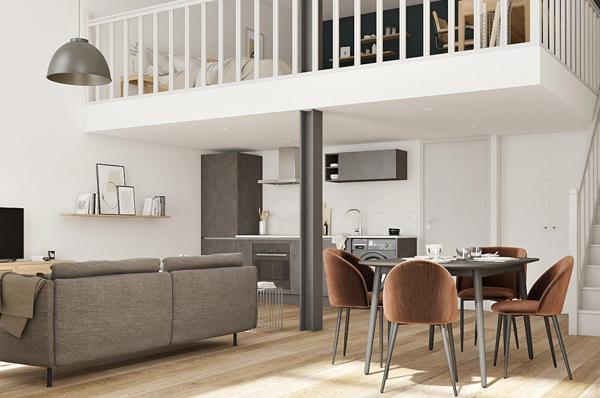 T3 DE PRESTIGE DANS UNE RÉHABILITATION EN PIERRE