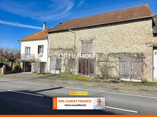 MAISON DE 136 M² AVEC DEPENDANCES, L’ENSEMBLE SUR 1435 M² DE TERRAIN >