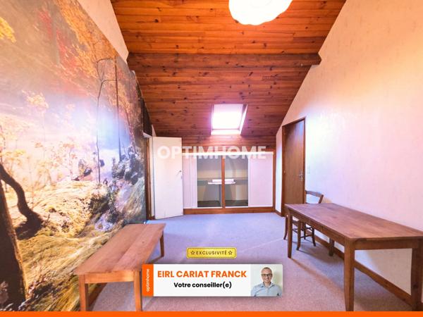 MAISON DE 136 M² AVEC DEPENDANCES, L’ENSEMBLE SUR 1435 M² DE TERRAIN >